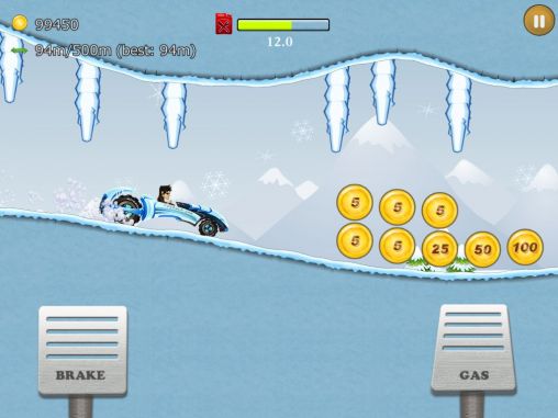 Up hill racing: Hill climb - Android game screenshots.