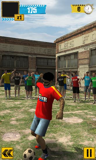 Urban soccer challenge pro - Android game screenshots.
