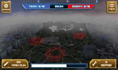 Gameplay of the Urban Tank Battle for Android phone or tablet.
