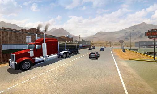 USA 3D truck simulator 2016 - Android game screenshots.