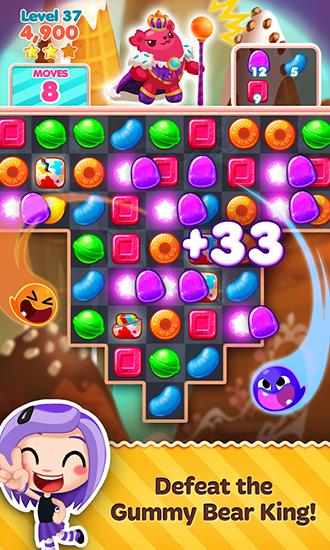 Gameplay of the Viber: Candy mania for Android phone or tablet.