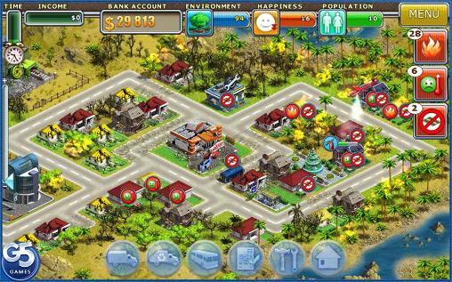 Virtual city - Android game screenshots.