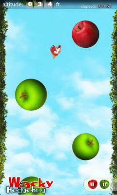Wacky Hedgehog jump - Android game screenshots.