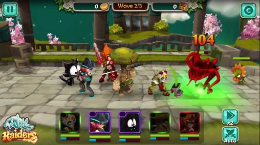 Wakfu raiders - Android game screenshots.