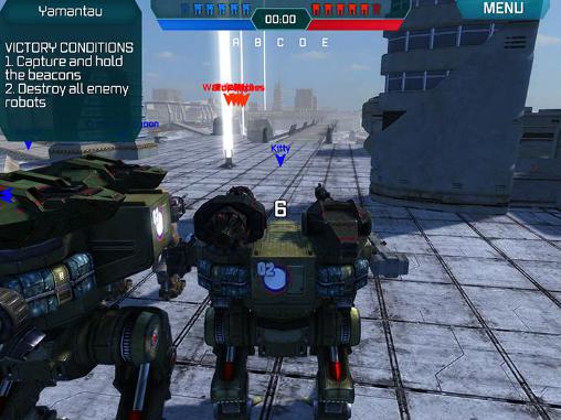 Walking war robots - Android game screenshots.