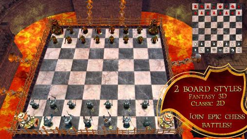 War of chess - Android game screenshots.