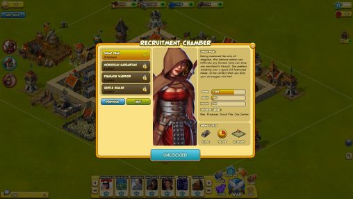 War of mercenaries - Android game screenshots.