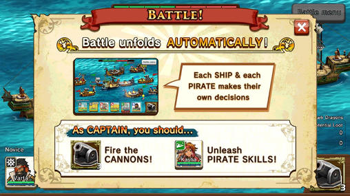 War pirates - Android game screenshots.