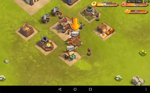 War saga: Heroes rising - Android game screenshots.