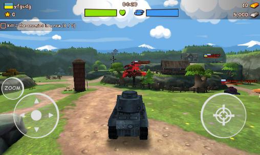War toon: Tanks - Android game screenshots.