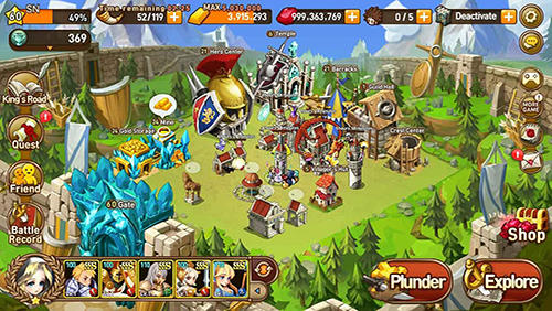 War village - Android game screenshots.