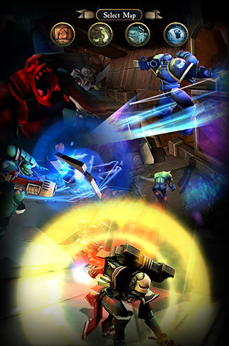 Warhammer 40000: Carnage champions - Android game screenshots.