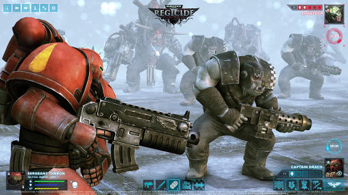 Warhammer 40000: Regicide - Android game screenshots.