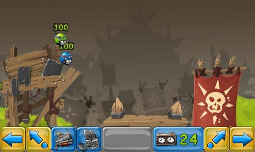 Warlings: Armageddon - Android game screenshots.