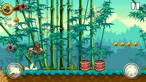 Gameplay of the Warrier run for Android phone or tablet.