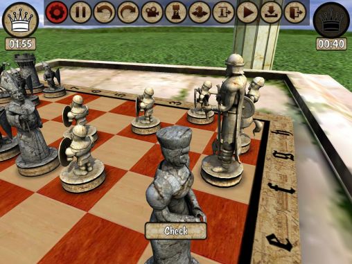 Warrior chess - Android game screenshots.