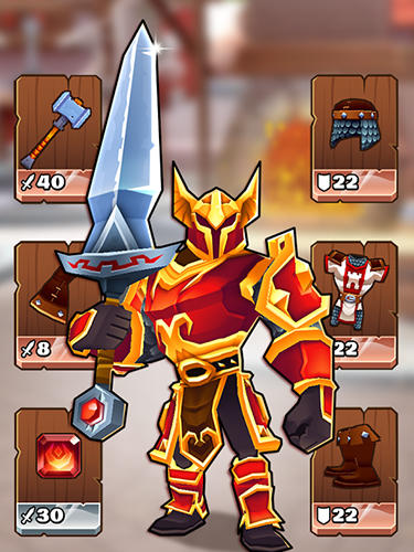 Warrior legend - Android game screenshots.