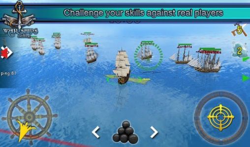 Warships online - Android game screenshots.