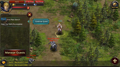 Wartune: Hall of heroes - Android game screenshots.