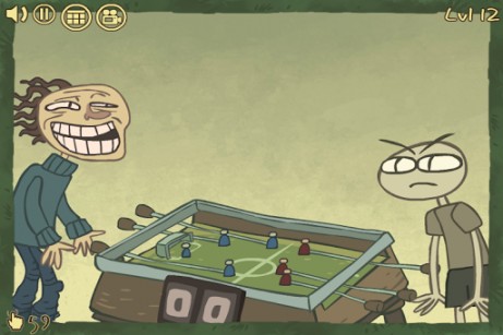 Weird football escape - Android game screenshots.