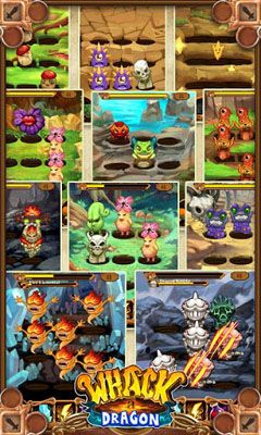 Gameplay of the Whack a Dragon for Android phone or tablet.