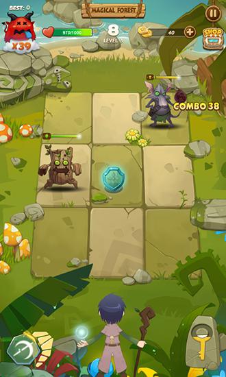 Whack magic - Android game screenshots.