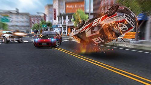 Whirlpool car: Death race - Android game screenshots.