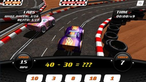 Whiz racer - Android game screenshots.