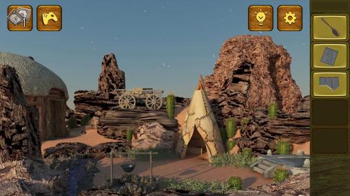Wild West escape - Android game screenshots.