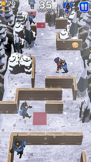 Winter fugitives - Android game screenshots.