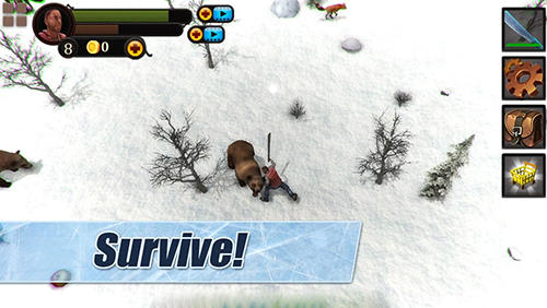 Winter Island: Crafting game. Survival Siberia - Android game screenshots.