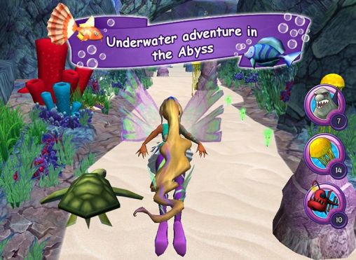 Winx club: The mystery of the abyss - Android game screenshots.