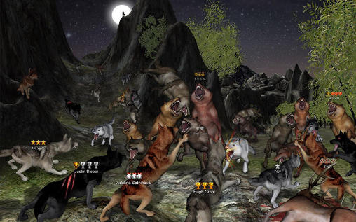 Wolf online - Android game screenshots.