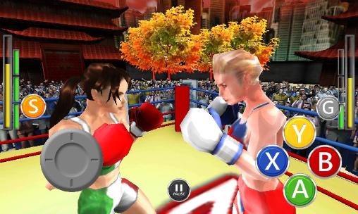 Woman fists for fighting: WFx3 - Android game screenshots.