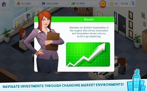 World of finance - Android game screenshots.