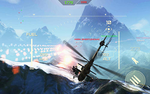 World of gunships - Android game screenshots.