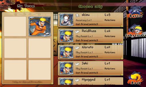 World of ninjas - Android game screenshots.