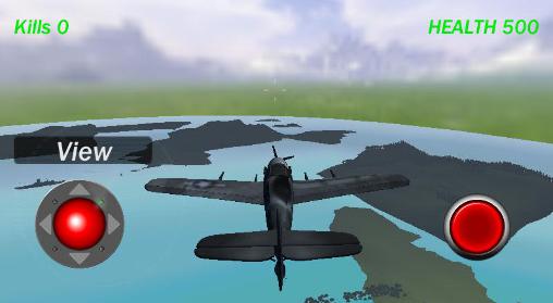 World war 2: Jet fighter - Android game screenshots.