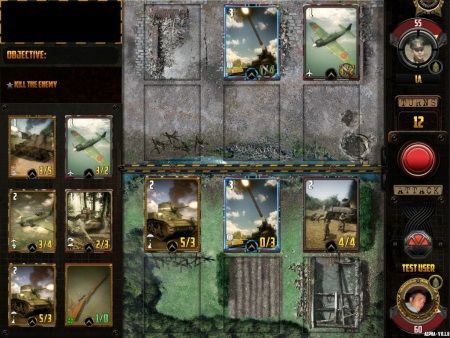 World war 2: TCG - Android game screenshots.