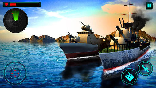 World war: Naval battle 3D - Android game screenshots.