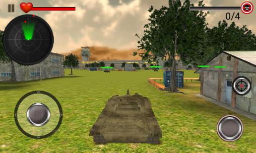 World war tank battle 3D - Android game screenshots.