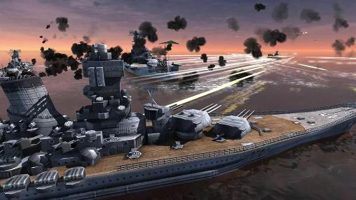 World warships combat - Android game screenshots.