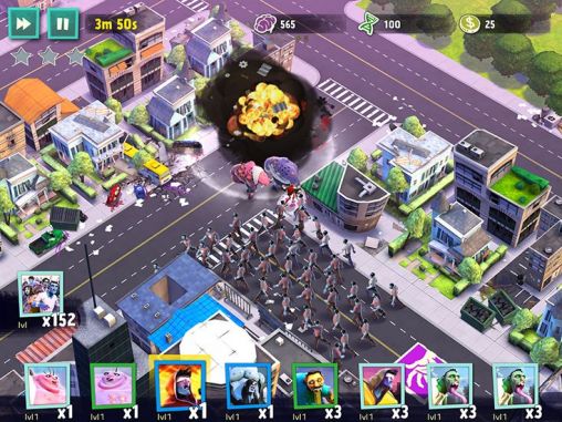 World zombination - Android game screenshots.