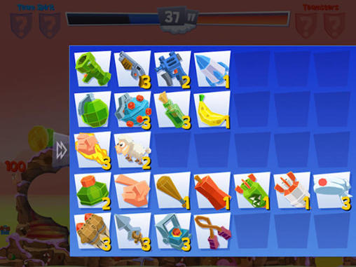 Worms 4 - Android game screenshots.