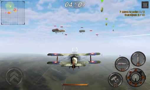 WW1 Sky of the western front: Air battle - Android game screenshots.