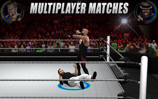 WWE 2K - Android game screenshots.