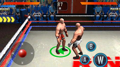 WWE wrestling 3D - Android game screenshots.