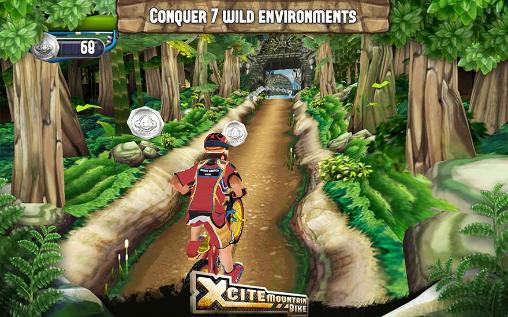 Xcite mountain bike - Android game screenshots.