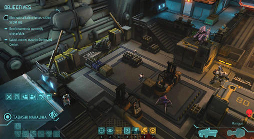 XCOM: Enemy within - Android game screenshots.