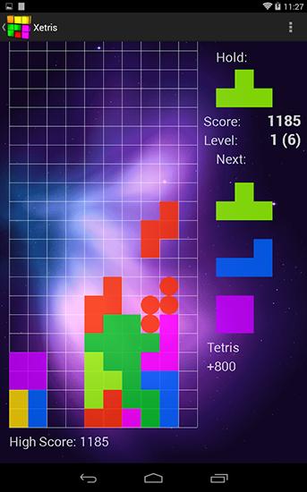 Xetris - Android game screenshots.